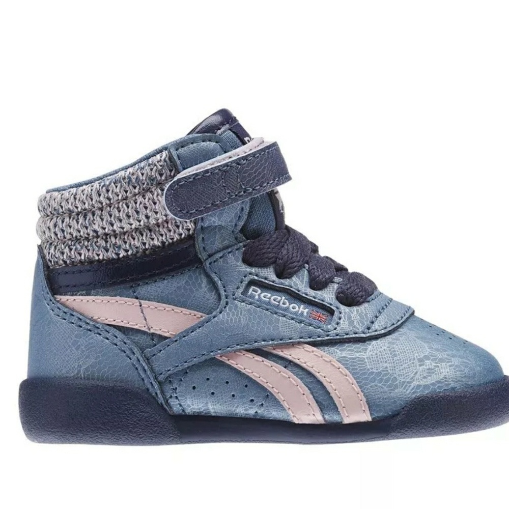 Reebok Freestyle Hi Sp (SLATE/BLUE INK/ROSE RAGE/)